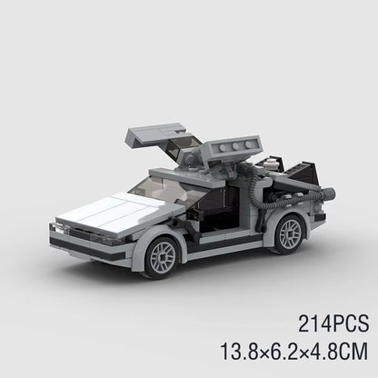 MOC Speed Super Race Car Vehicle Racing Model Building Blocks Bricks Rally Sport Pickup Truck Toy City Technical Christmas Gift