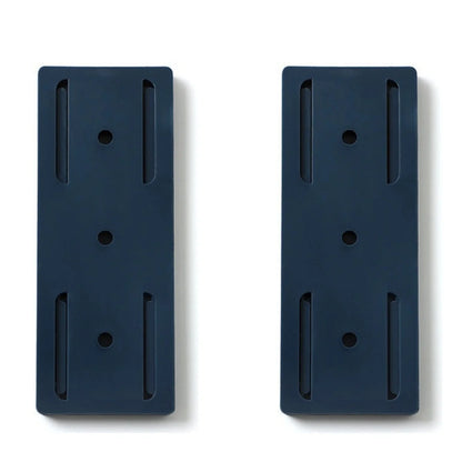 Wall-Mounted Holder Punch-Free Plug Fixer Self-Adhesive Socket Fixer Cable Power Strip Holder Cable Wire Organizer Rack