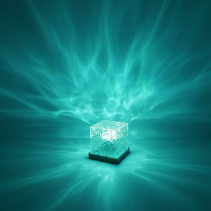 RGB 16 Color Night Light Ocean Wave Aurora Projector Lamp Remote