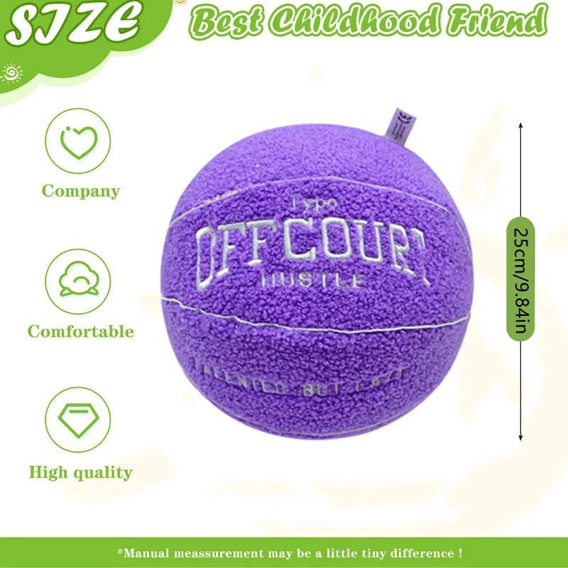 25Cm Offcourt Basketball Pillow Anime Plush Toy Stuffed Animals Soft Plush Children Gifts Birthday Gift Home Room Decoration