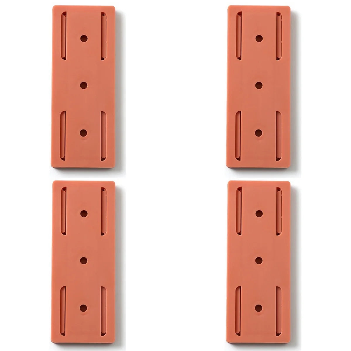 Wall-Mounted Holder Punch-Free Plug Fixer Self-Adhesive Socket Fixer Cable Power Strip Holder Cable Wire Organizer Rack