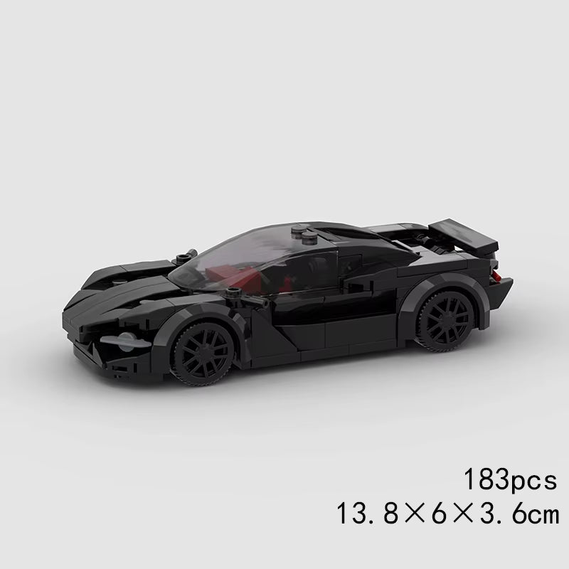 MOC Speed Super Race Car Vehicle Racing Model Building Blocks Bricks Rally Sport Pickup Truck Toy City Technical Christmas Gift