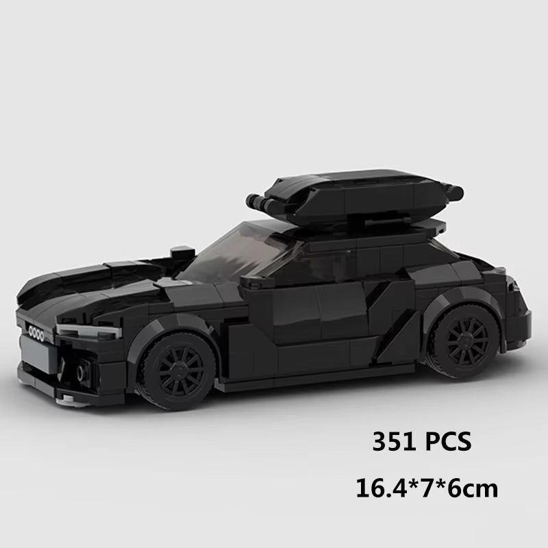 MOC Speed Super Race Car Vehicle Racing Model Building Blocks Bricks Rally Sport Pickup Truck Toy City Technical Christmas Gift