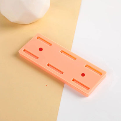 Wall-Mounted Holder Punch-Free Plug Fixer Self-Adhesive Socket Fixer Cable Power Strip Holder Cable Wire Organizer Rack