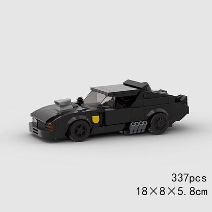 MOC Speed Super Race Car Vehicle Racing Model Building Blocks Bricks Rally Sport Pickup Truck Toy City Technical Christmas Gift