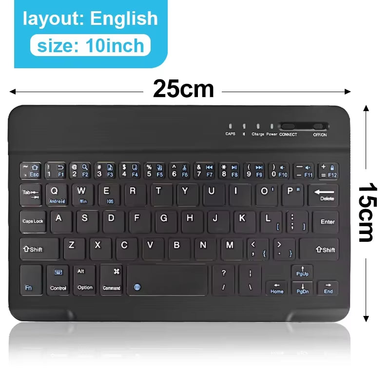 Bluetooth Wireless Keyboard Mini Keyboard for Laptop Tablet Phone Ipad Rechargeable Gaming Keyboard for Android Ios Windows