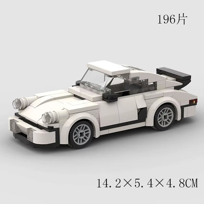MOC Speed Super Race Car Vehicle Racing Model Building Blocks Bricks Rally Sport Pickup Truck Toy City Technical Christmas Gift