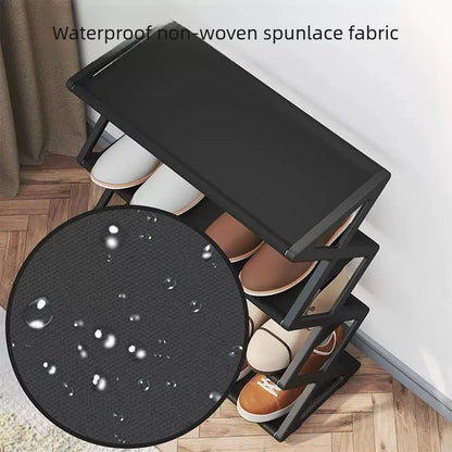 Simple Multi-Layer Shoe Rack Dormitory Storage Shoe Cabinet Simple Assembly Home Entrance Dust-Proof Indoor Storage Rack